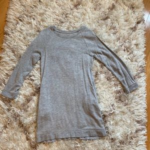 Girls (toddler) soft tunic/dress in gray size 5T